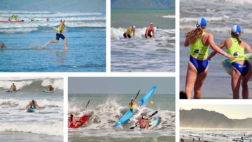 Waihī Beach Lifeguard Services Shines at Aon New Zealand Surf Lifesaving Championships