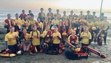 Waihī Beach lifeguards step up at Intermediate Lifeguard School